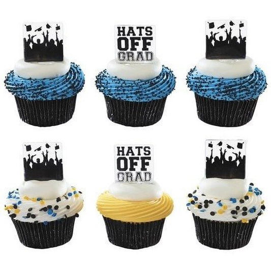 Sombreros apagados Grad y silueta Decopic, 12 ct