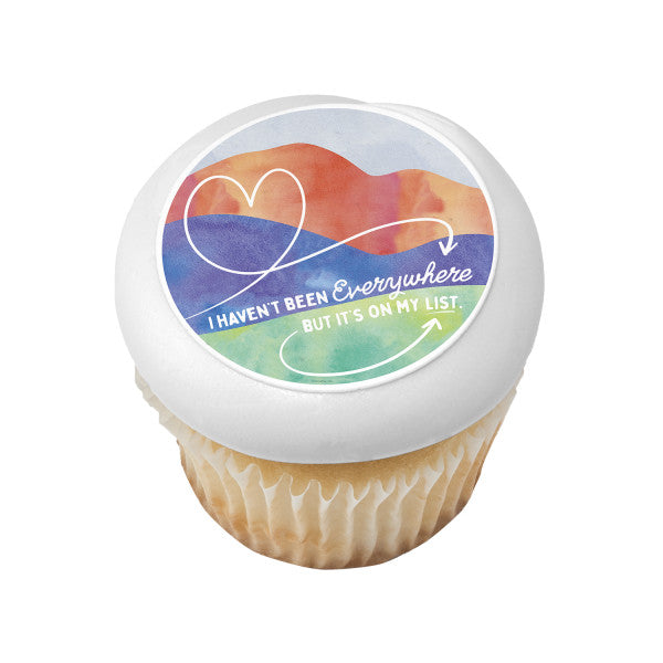 I Haven't Been Everywhere Edible Cake Topper Image