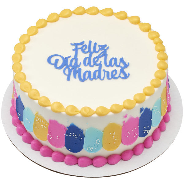 Feliz Día de las Madres Script Layon 3ct