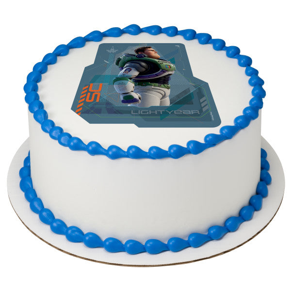 Lightyear Space Ranger Edible Cake Topper Image