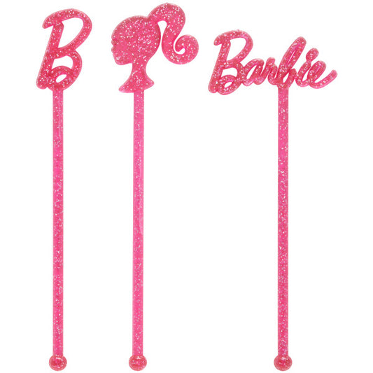 Barbie™, B y Brocheta de silueta 