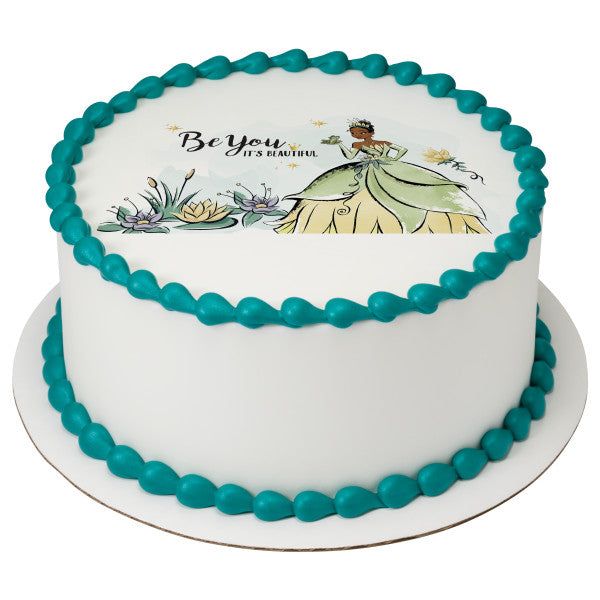 Princess Tiana Edible Cake Topper Image