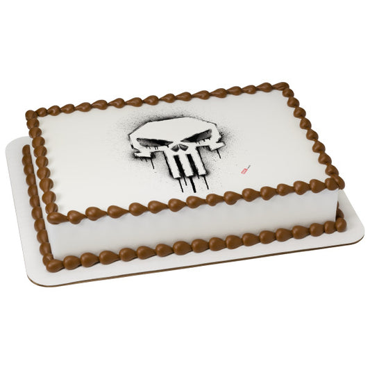 Marvel's The Punisher Edible Cake Topper Image