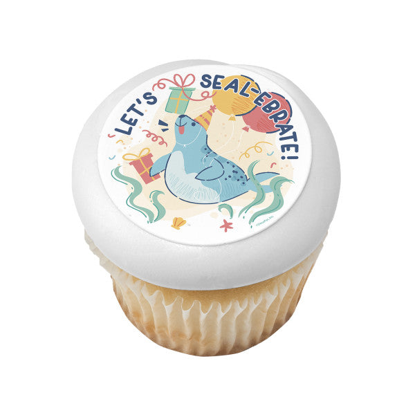 ¡Sellamos-Ebramos! Imagen de adorno comestible para pastel