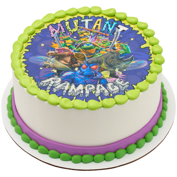 TMNT Mutant Mayhem This is Epic! Edible Cake Topper Image