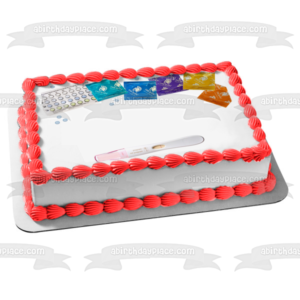 You Beat Teen Pregnancy Edible Cake Topper Image ABPID57763