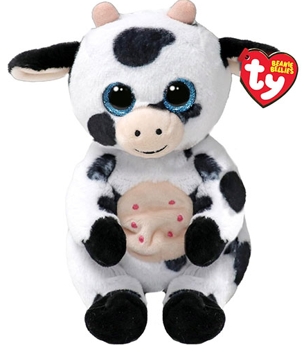 Herdly the Cow Medium Ty Plush Toy