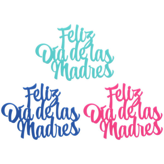 Feliz Día de las Madres Script Layon 3ct