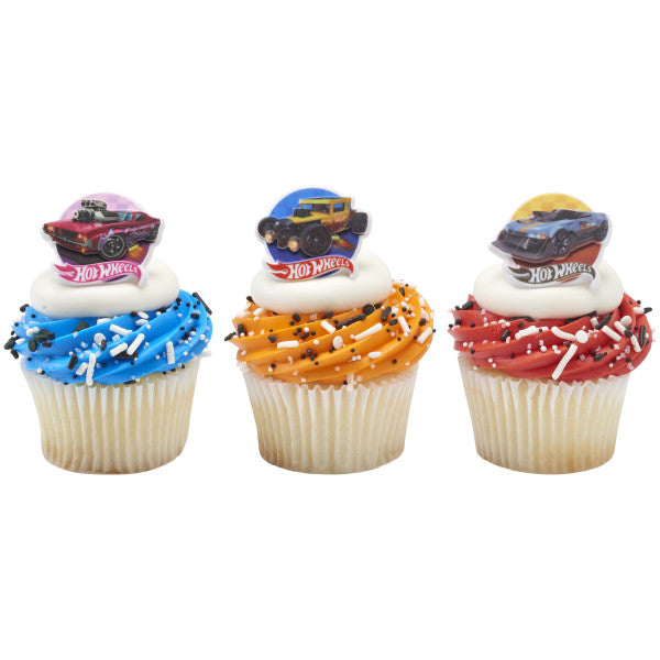 Hot Wheels™ Epic Stunt Cupcake Rings