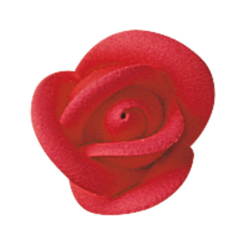 Red Small Classic Sugar Rose Decorations