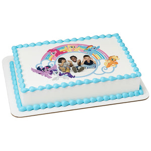 My Little Pony Pony Pals Edible Cake Topper Image Frame