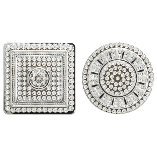 Broche Medallón En Relieve Layon