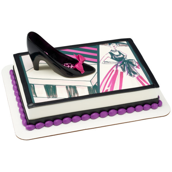 Favorite High Heels DecoSet and Edible Image Background