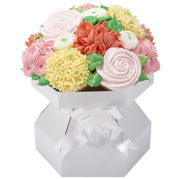 Cupcake Bouquet Vase/Box Cake Box (new)