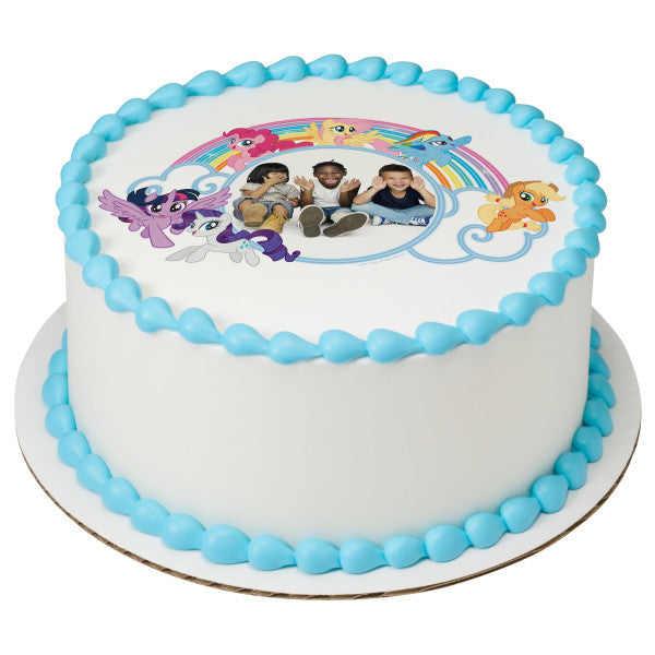 My Little Pony Pony Pals Edible Cake Topper Image Frame