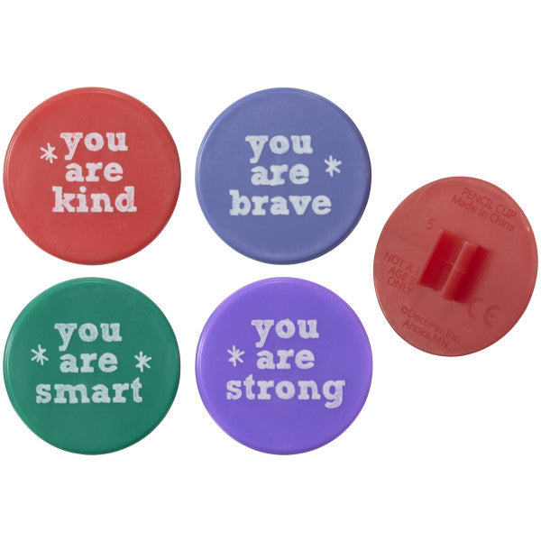 Expressions Pencil Clip  Cupcake Layon 12ct