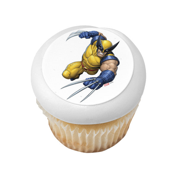 Imagen comestible para decoración de tarta de Wolverine, X-Men de Marvel