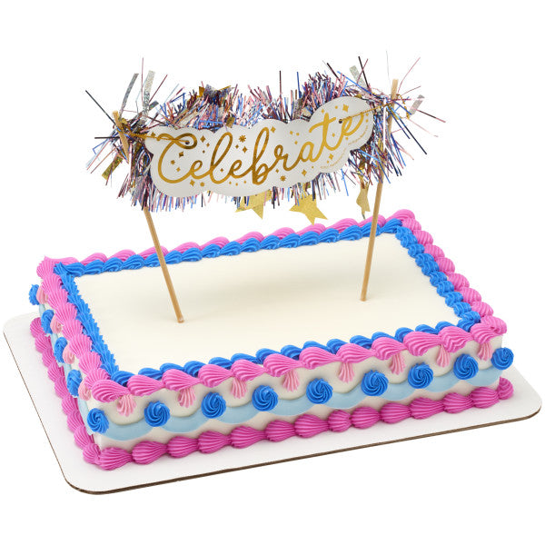 Packed Party Celebrate Banner Layon