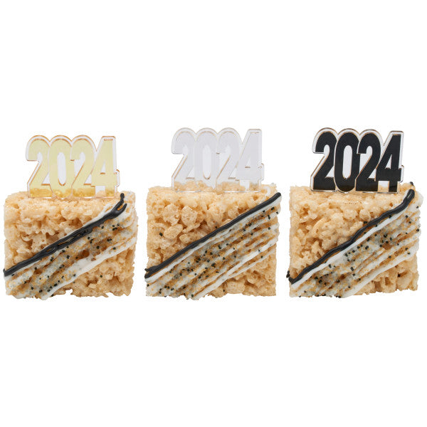 2024 Foil DecoPics Cake Decorations