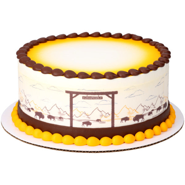 Yellowstone Edible Cake Topper Image Strips 3ct