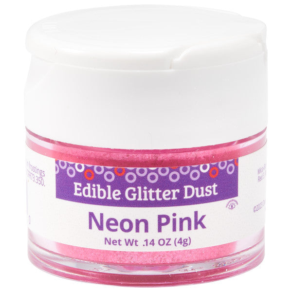 Neon Pink Dust Edible Glitter