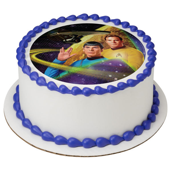 Star Trek Edible Cake Topper Image