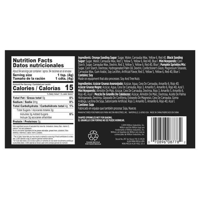 Mega juego de aspersores de Halloween, 4 unidades