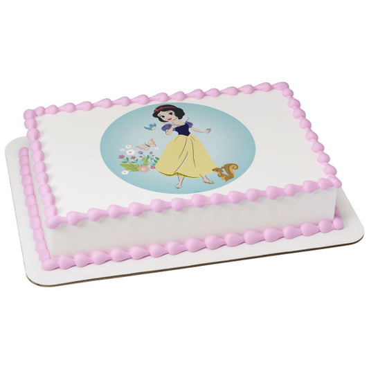Snow White Edible Cake Topper Image