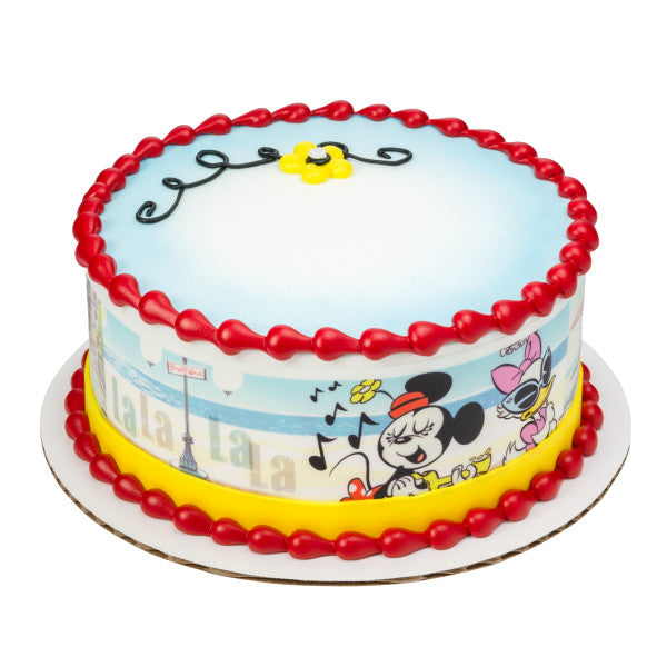 Mickey Mouse & Friends Mickey Shorts Edible Cake Topper Image Strips