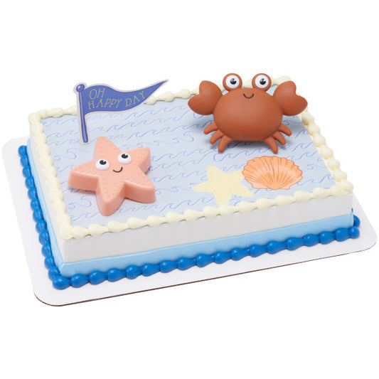 Sunny Daze DecoSet y fondo de imagen comestible para decoración de tartas