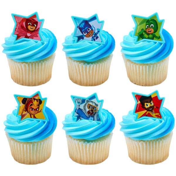 PJ Masks Calling All Heroes! Cupcake Rings