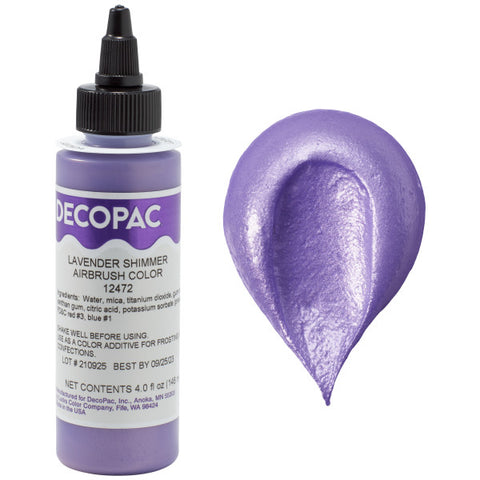 DecoPac Lavender Shimmer Premium Airbrush Color