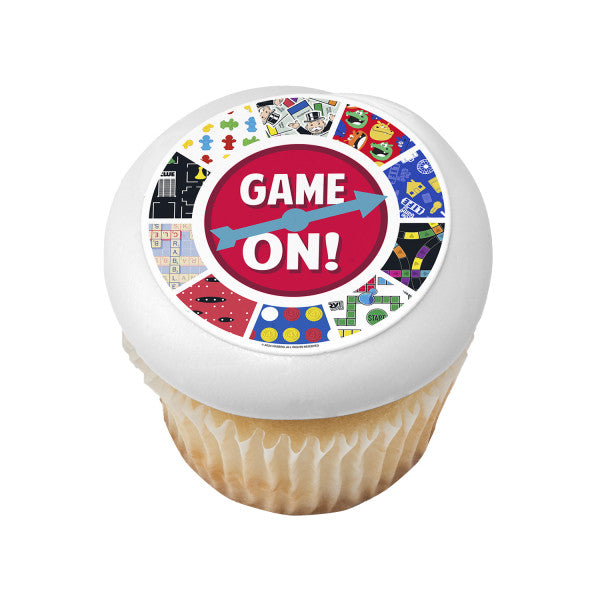 Hasbro Game Night Game On! Edible Cake Topper Image
