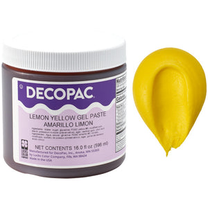DecoPac Lemon Yellow Premium Paste Premium Paste Color