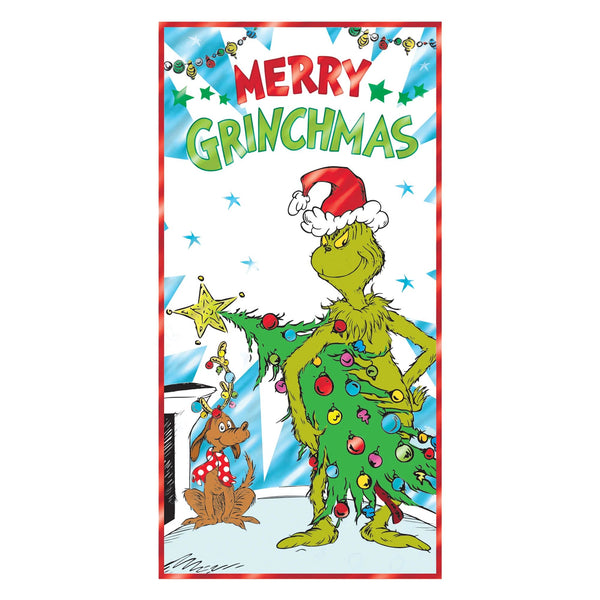 Merry Grinchmas Door Decoration, 1ct