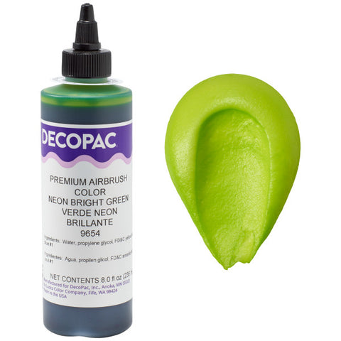 DecoPac Premium Airbrush Color Neon Bright Green