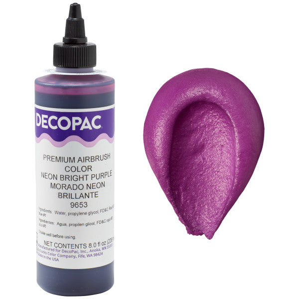 DecoPac Premium Airbrush Color Neon Bright Purple