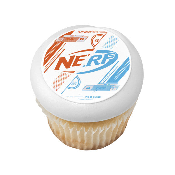 NERF Bring It On! Edible Cake Topper Image