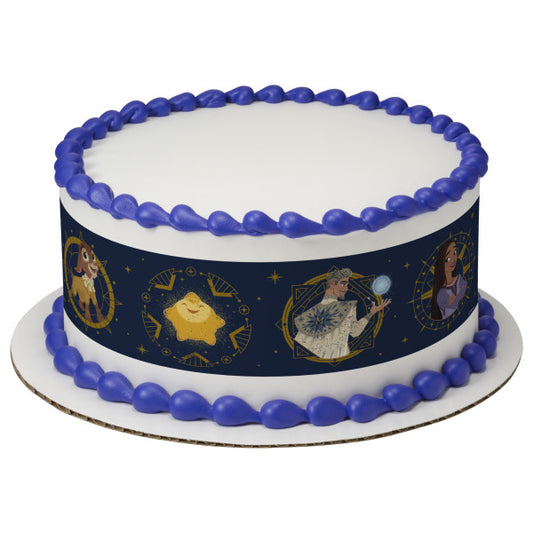 Disney's Wish A Wish Worth Making Edible Cake Topper Strips