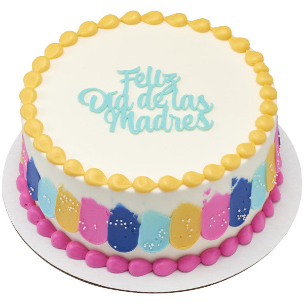 Feliz Día de las Madres Script Layon 3ct