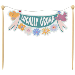 Locally Grown Banner Layon