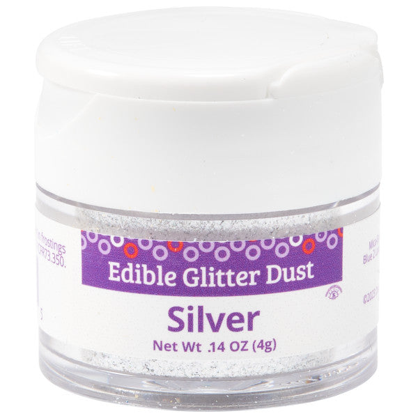 Silver Dust Edible Glitter