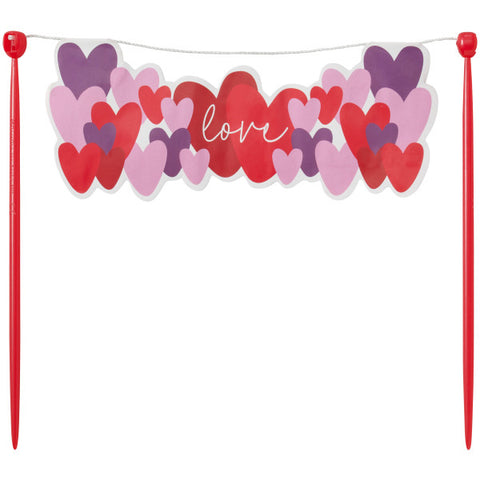 Love and Hearts Banner Layon
