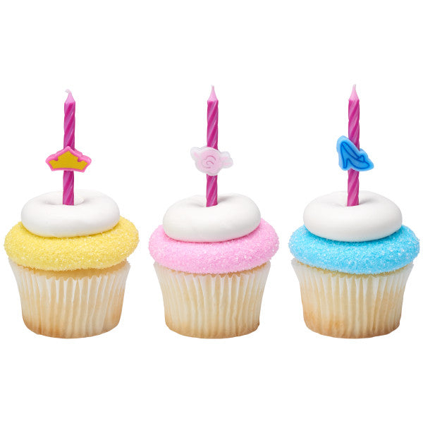 Velas con personajes de princesas de Disney