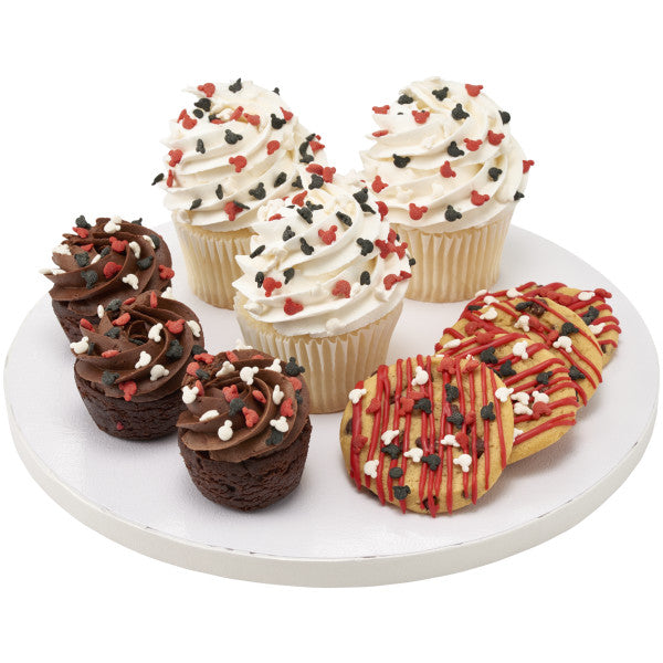 Mickey Mouse Red, Black and White Quins