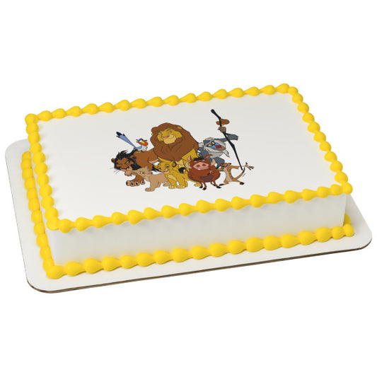 The Lion King Edible Cake Topper Image