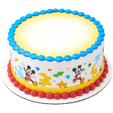 Mickey Mouse Funhouse Fun! Edible Cake Topper Image Strips