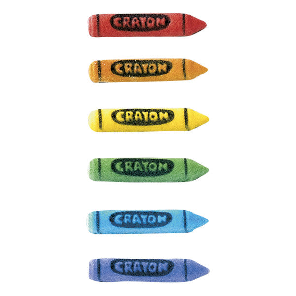 Crayons Assortment Dec-Ons® Decorations 12ct