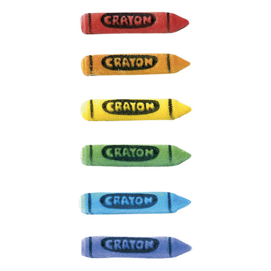 Crayons Assortment Dec-Ons® Decorations 12ct