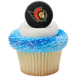 NHL Ottawa Senators Cupcake Rings